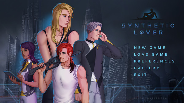 每日新游预告《Synthetic Lover》科幻风格耽美视觉小说游戏