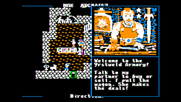 每日新游预告《Nox Archaist》80年代8-bit风格RPG冒险游戏