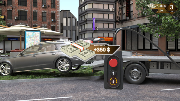 每日新游预告《道路救援模拟器》动态的道路救援模拟游戏