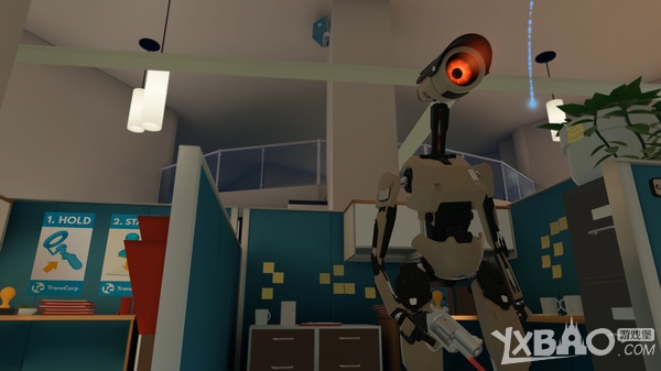 steam游戏推荐：《Budget Cuts》简洁风格潜行VR冒险