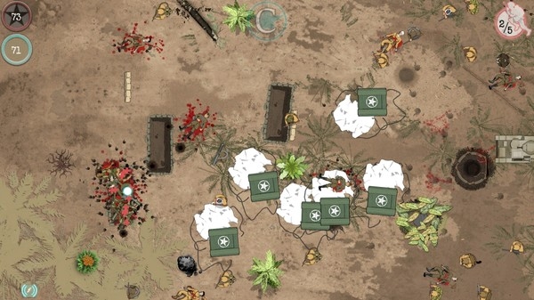 Steam游戏推荐：《冲突前线》以二战为背景的休闲策略类游戏