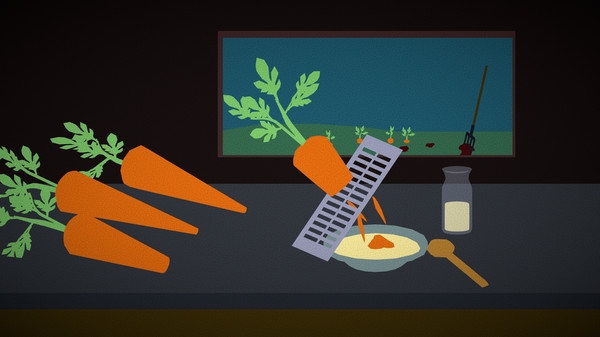 每日新游预告《胡萝卜和奶油》体验令人不安的烹饪和园艺故事