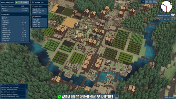 每日新游预告《Timberborn》城市建造模拟休闲游戏