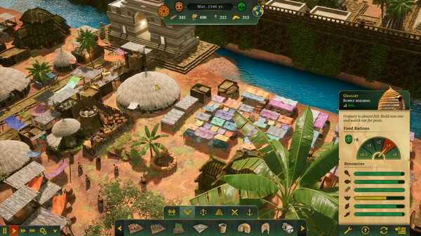 每日新游预告《阿兹特克帝国》模拟建造城市管理游戏