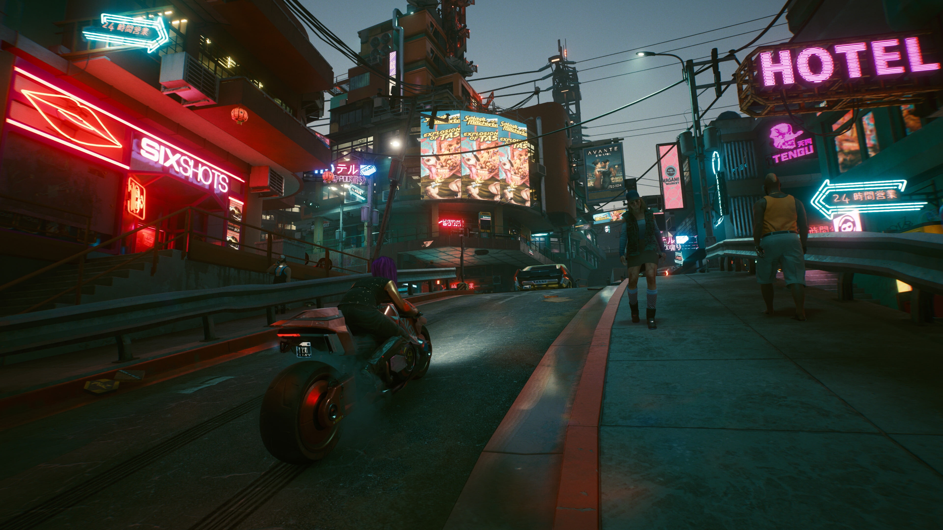《赛博朋克2077》4K/RTX光追宣传片公布 五光十色的夜之城