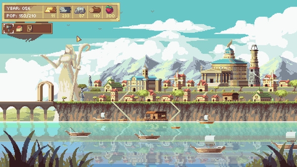 每日新游预告《湖畔》像素城市建造模拟游戏