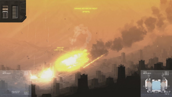 沙漠上空的巨舰对决 策略射击游戏《高空舰队》二季度发售