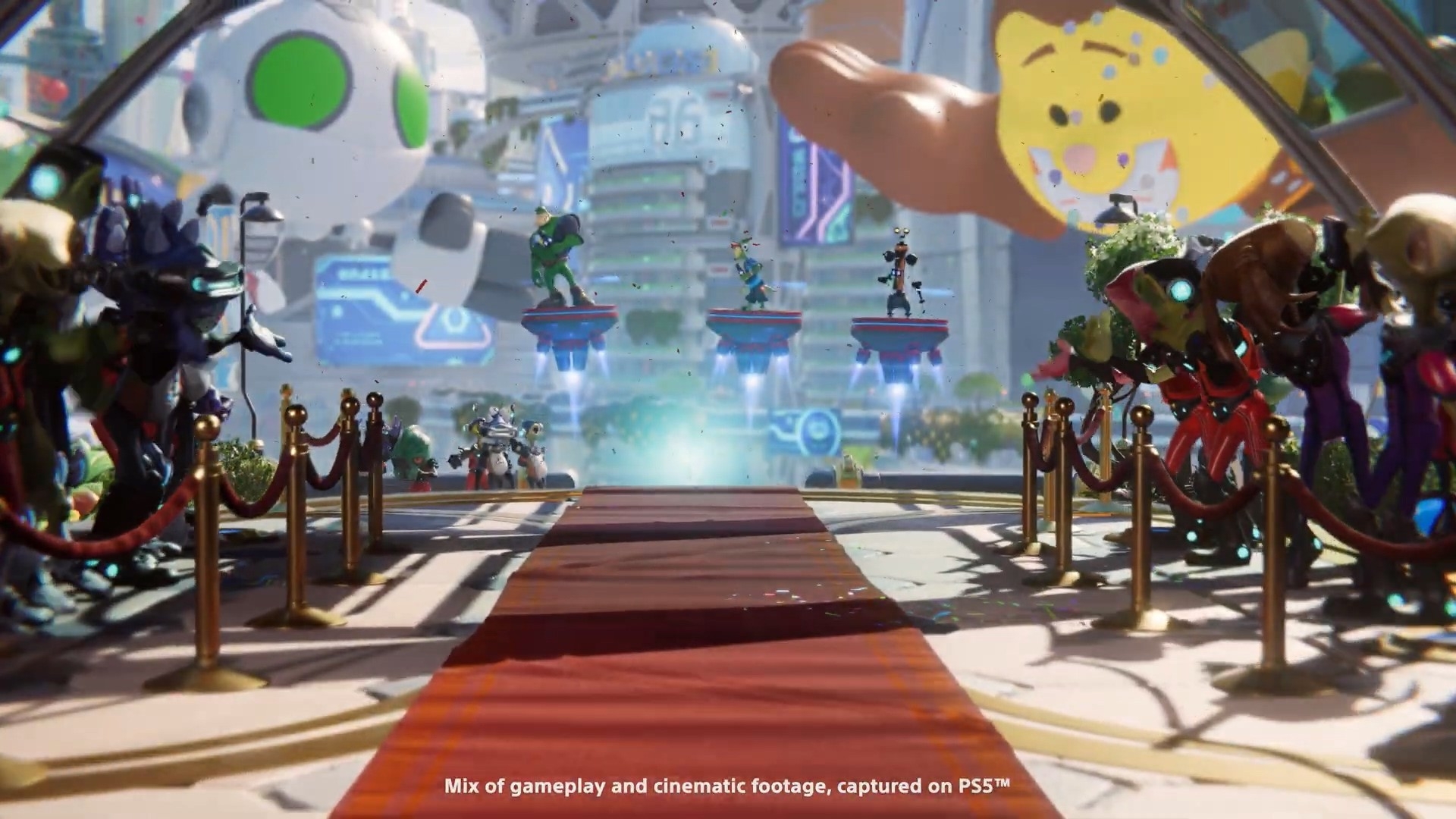 PS5平台游戏《瑞奇与叮当：时空跳转》公布全新预告