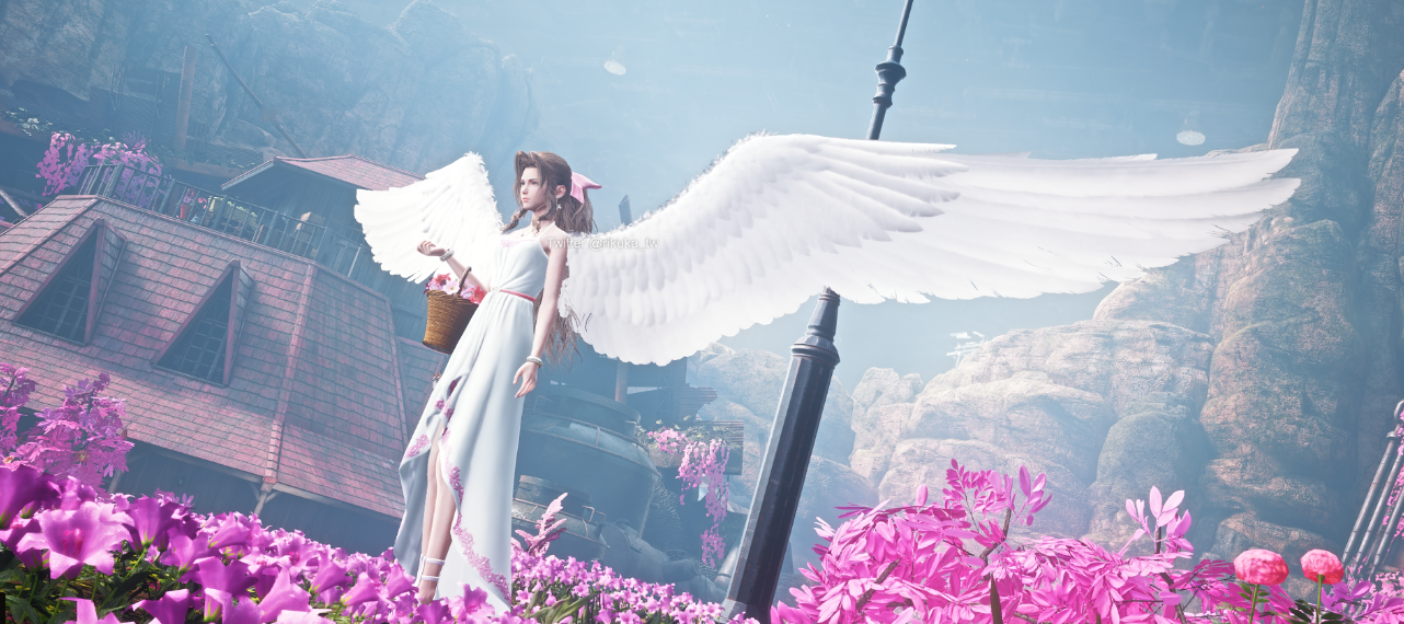 《最终幻想7：重制版》爱丽丝超温柔天使之翼MOD一览